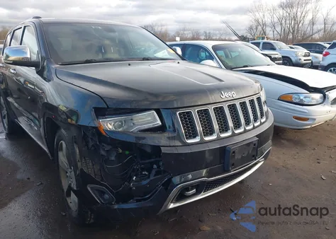 2015 Jeep Grand Cherokee Overland из США, поврежденный, VIN 1C4RJFCT3FC634228